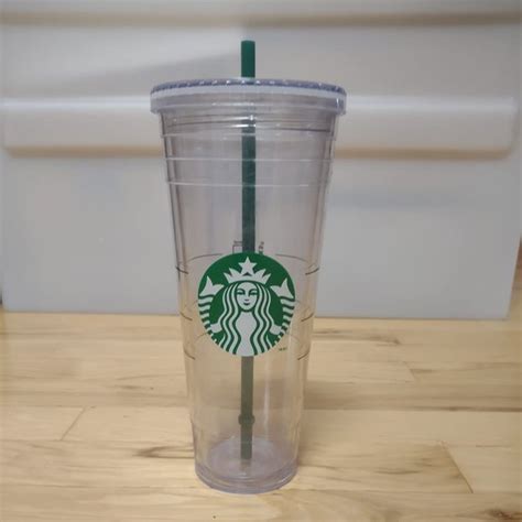 Starbucks Kitchen Starbucks Cold Cup Clear Venti Tumbler Traveler