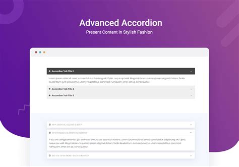 Advanced Accordion For Elementor Essential Addons For Elementor