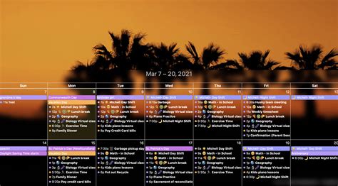 Digital Calendar Display - Mango Display