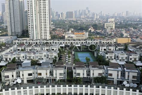 Perumahan Di Atas Mal Thamrin City Antara Foto