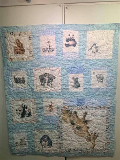 Pin By Pauline McCauley On Quilts Using Panels Quilts Blanket First