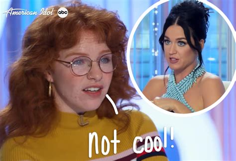 American Idol Contestant Slams Katy Perry For ‘mom Shaming Her During