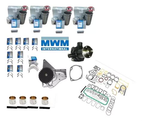 Kit Pecas De Motor Mwm D229 4cc Aspirado Original Mwm