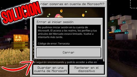 CÓMO SOLUCIONAR EL ERROR AL INICIAR SESIÓN EN XBOX LIVE MINECRAFT 1 18