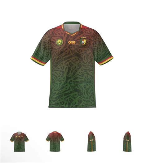 D Couvrez Les Nouveaux Maillots Des Lions Indomptables Du Cameroun