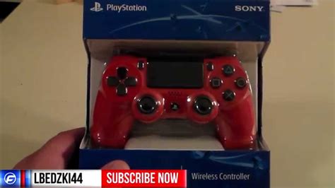 Ps Magma Red Dualshock Unboxing Youtube