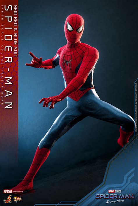 Spiderman Spider Man New Red And Blue Suit Spider Man No Way Home