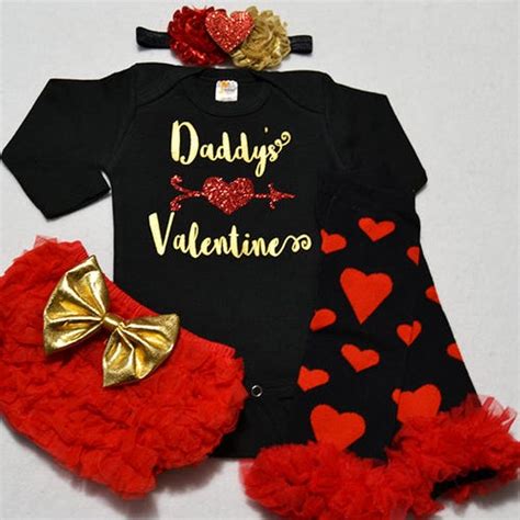 Girl Valentines Day Outfit Baby Girl Valentines Day Shirt - Etsy