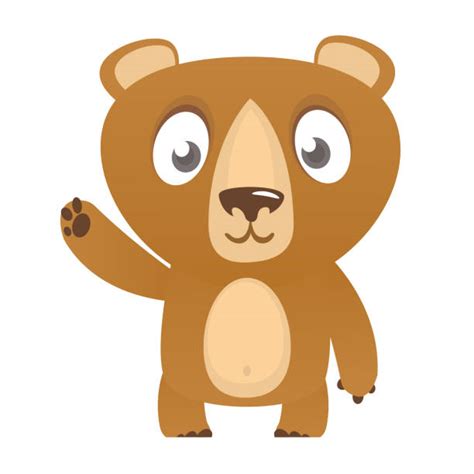 Wild Brown Bear Cub Illustrations Royalty Free Vector Graphics And Clip