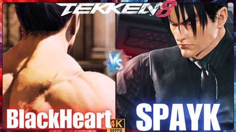 Tekken Blackheart Kazuya Vs Spayk Jin Youtube