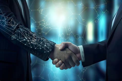 Premium Ai Image Handshake Partnership Success Ai