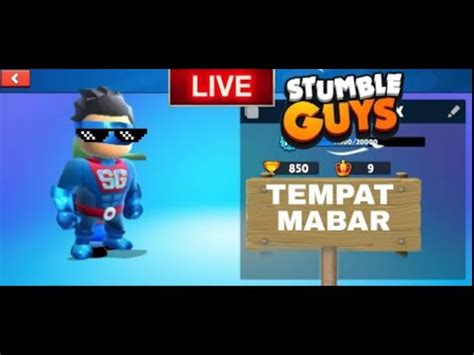 Live Mabar Stumble Guys Map Bd Or Bde Youtube