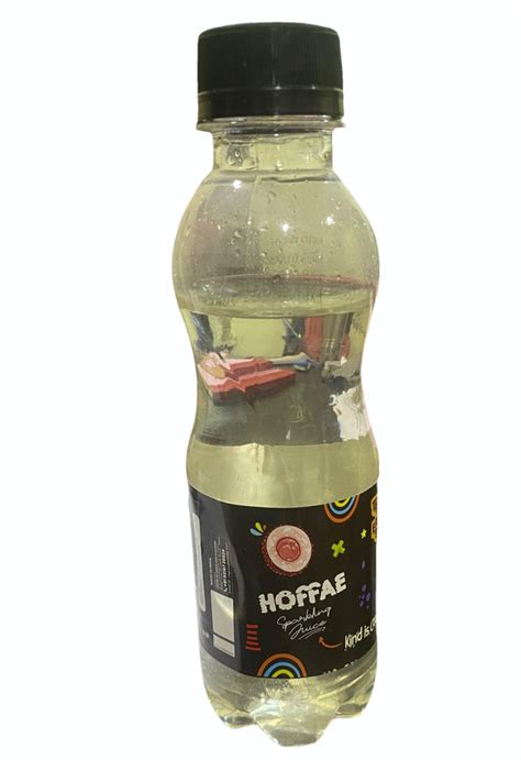 Soft Drink Hoffae Litchi Peach Sparkling Juice Packaging Size 200ml