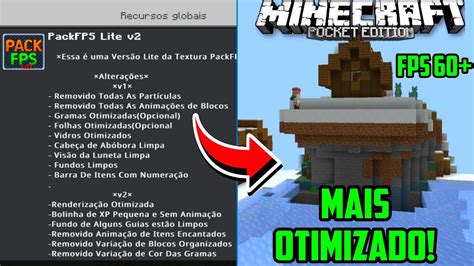 Como Aumentar O Desempenho Do Seu Minecraft Pe Youtube