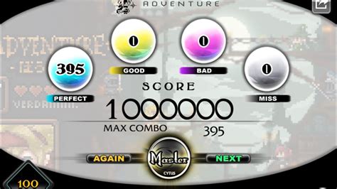 Cytus Chapter R Along Tree Adventure Hard Million Master TP 100