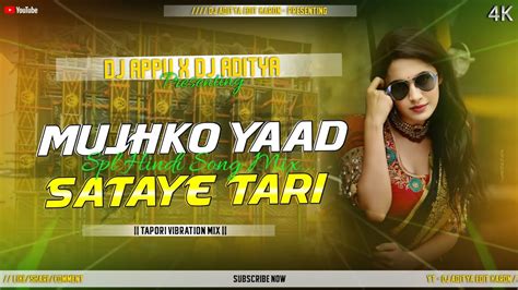 Dj Sarzen Setup Song Mujko Yaad Sataye Tari Tapori Vibration Mix