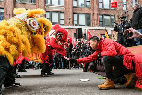 Chinese New Year Parade In Boston Chinatown