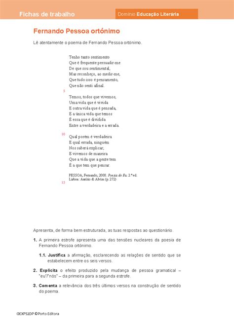 Mãe Poema Fernando Pessoa 7