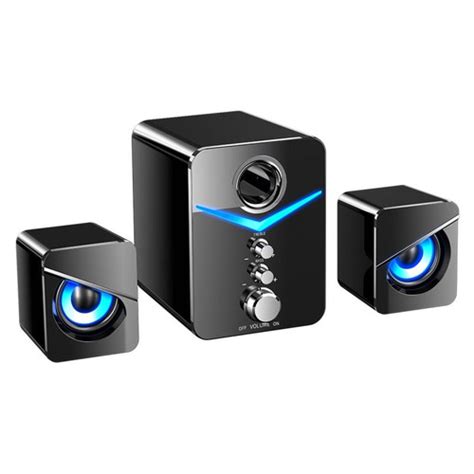 Universal Haut Parleur Bluetooth Noir 3PCS Puissant Colonne Sans Fil