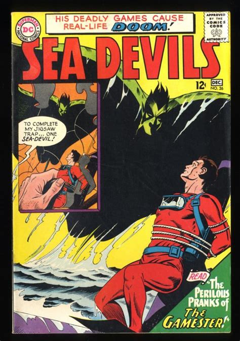 Sea Devils Fn Causes Real Life Doom Silver Age Comic Comic