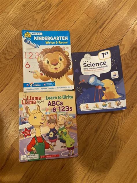 SCHOLASTIC LLAMA LLAMA apprendre à écrire ABC écrire et lire et 1ère