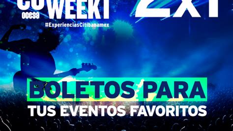 Ocesa Concert Week llega con increíbles promociones Cine Frame