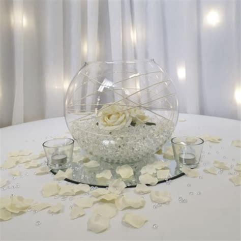 Floral Fish Bowl Table Centre ICatching Everything For Events