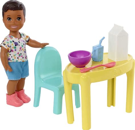 Barbie Skipper Babysitters Inc Toddler Playtime Set with Feeding-time ...