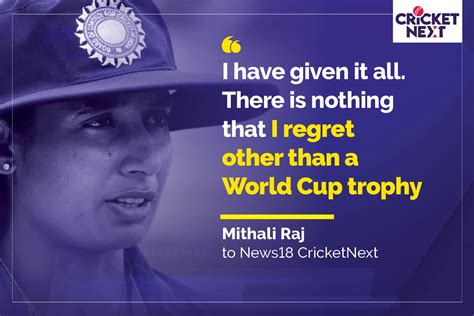 Top Nine Quotes from Mithali Raj For Budding Cricketers | IN PICS - News18