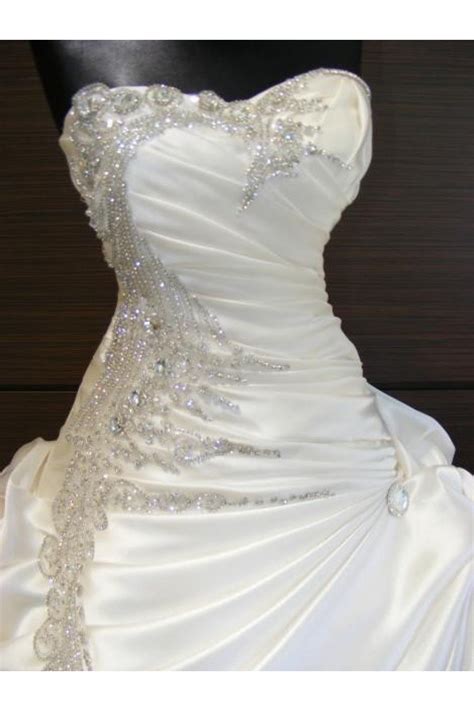 Sparkly Bridal Ball Gown Crystal Wedding Dresses Bridal Gowns