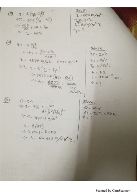 Heat Transfer A Basic Approach By M Necati Ozisik Chapter 1 Solution PDF