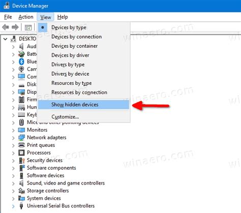 How to View Hidden Devices in Device Manager on Windows 10