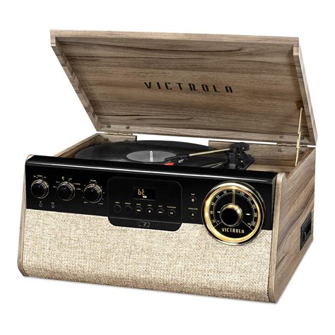 Buy Victrola 6 In 1 Bluetooth Record Player With 3 Speed Turntable Cd