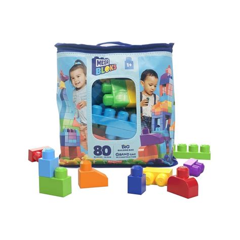 MEGA BLOKS Mega Bloks Para Construir 80 Piezas Fisher Price Original