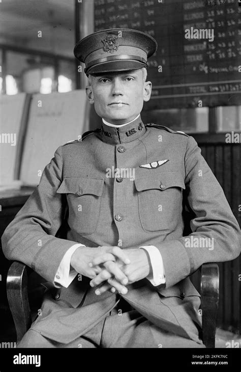 Hiram Bingham III Aviador En El Mostrador 1917 Oficial Militar