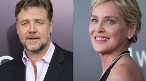 Russell Crowe Says He Owes His Hollywood Career To Sharon Stone