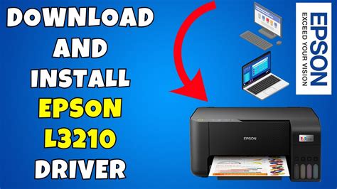 How To Download And Install Epson L3210 Printer Driver In Windows 1011 Youtube