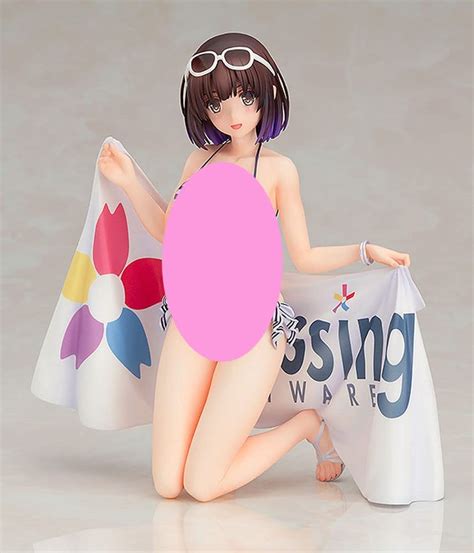 Shatka Ecchi Figure Hentai Figure Anime Megumi Swimsuit Bikini Ver【saekano How To