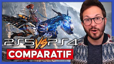 Horizon Dévoilé Sur Ps4 ⚡️ Comparatif Ps5 Vs Ps4 Pro Les Différences Gameplay Inédit Gameign