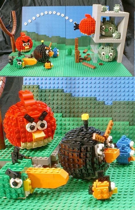 LEGO Angry Birds: Angry Bricks? | Amazing lego creations, Cool lego ...