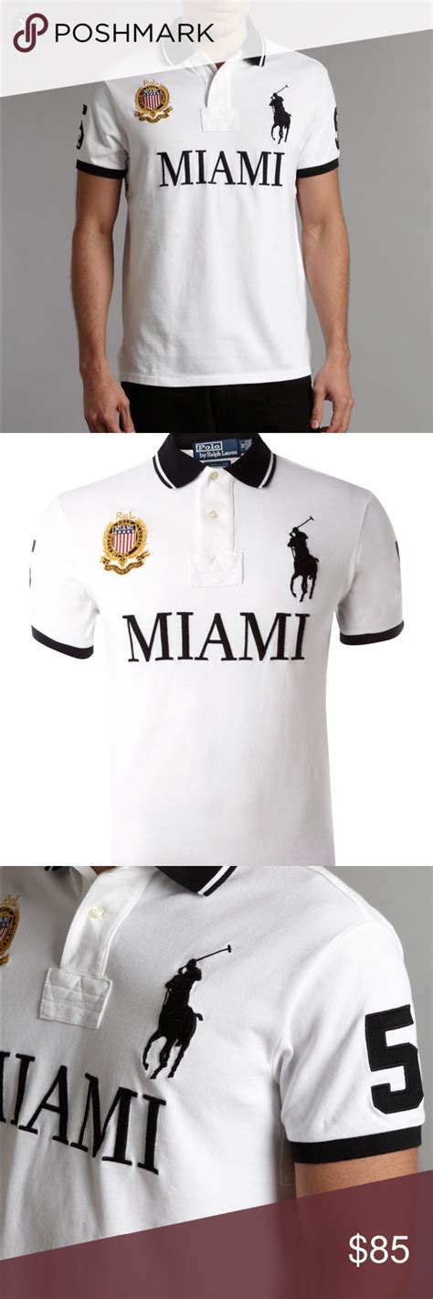 Mens Polo Ralph Lauren City Polo MIAMI Brand New Brand New With Tags