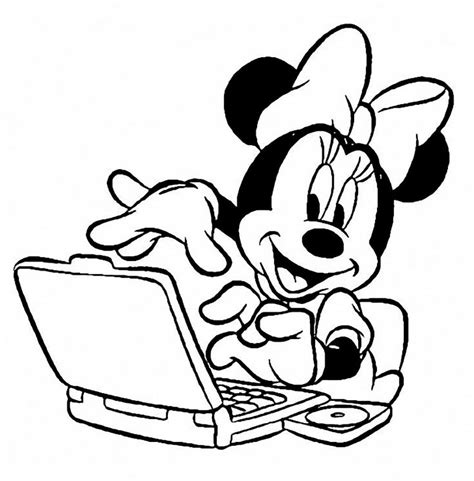 Dibujos De Minnie Mouse Para Colorear Dibujos Online