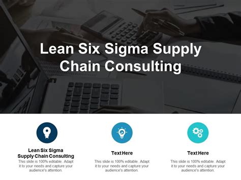 Lean Six Sigma Supply Chain Consulting Ppt Powerpoint Presentation