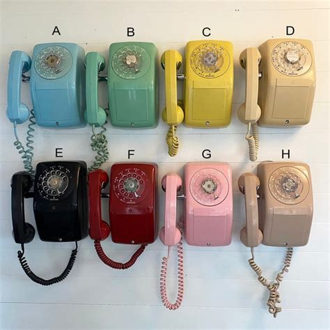 Vintage Rotary Phone Etsy