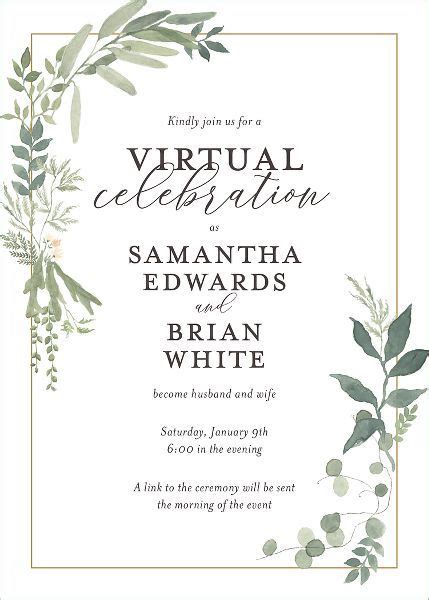 Verdant Wreath Wedding Announcement Paper Source Rehearsal Dinner