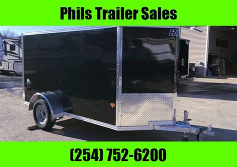 2022 Mission EZ HAULER 5X8 ALL ALUMINUM Enclosed Cargo Trailer In