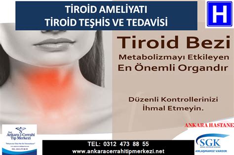 Tiroid Hastalığı Nasıl Anlaşılır Tedavisi Nedir Özel Ankara Cerrahi