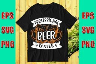 Professional Beer Taster Graphic By Trendy Vector Creative Fabrica