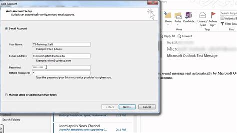 How To Configure Outlook Manually