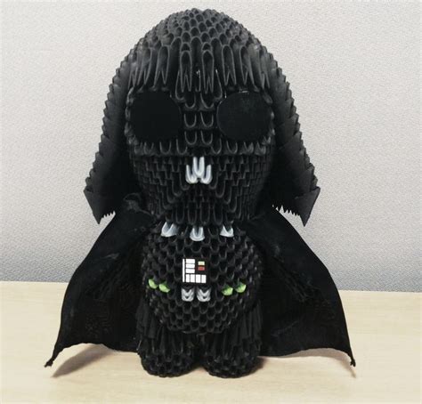 Darth Vader D Origami Star Wars Origami Origami D Origami